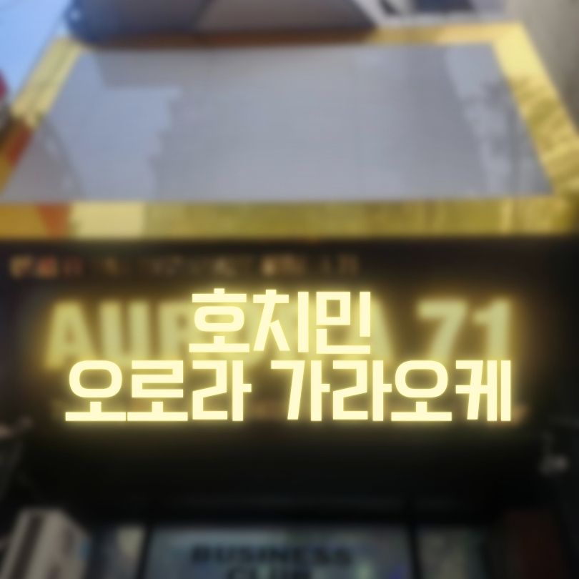 호치민 오로라 가라오케