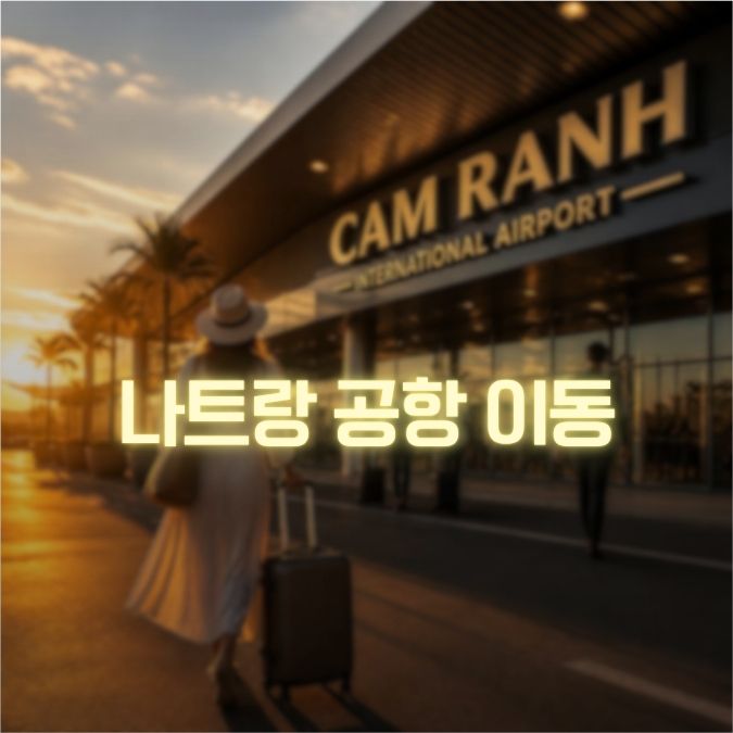 깜란공항에서 나트랑 시내 이동 버스·택시·그랩·픽업 비교