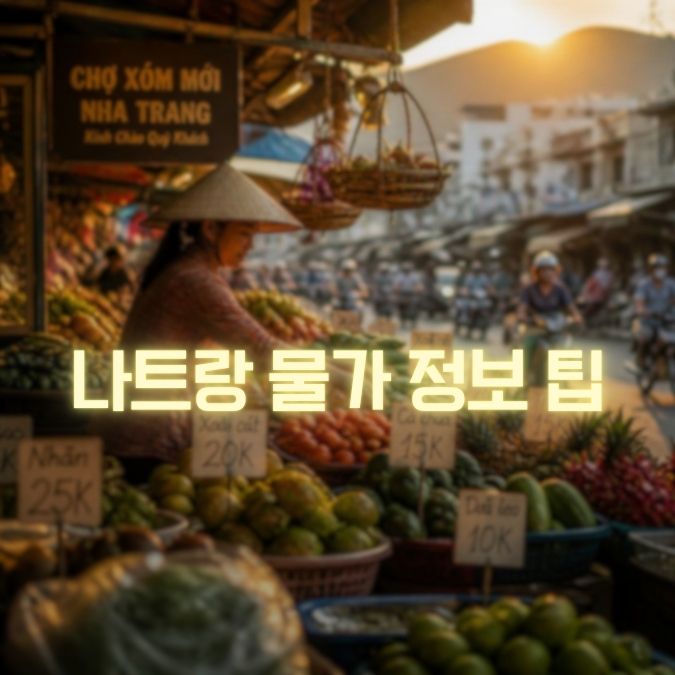 나트랑 물가 총정리 식비·교통·마사지·관광 하루 경비