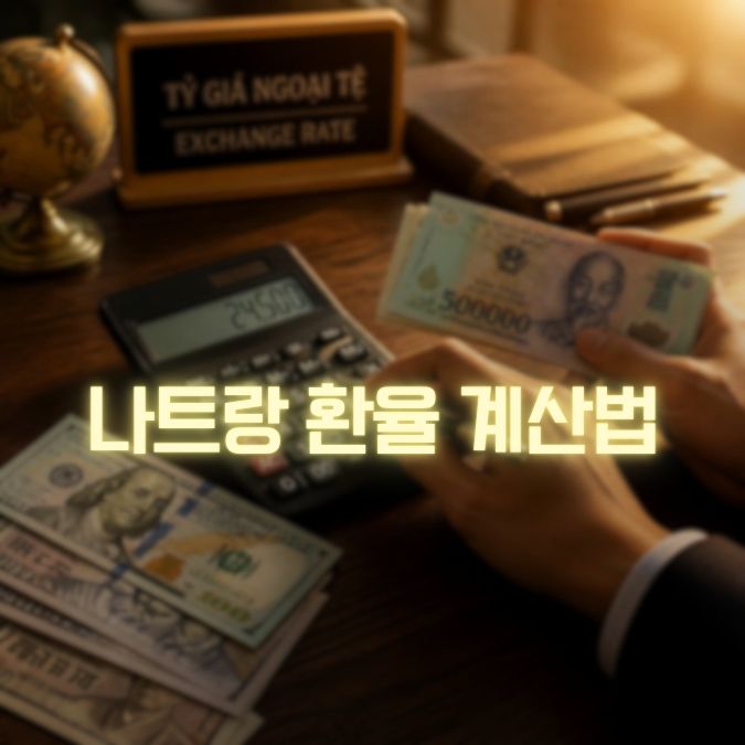 나트랑 환율 계산법 베트남 동을 원화로 빠르게 계산하는 방법