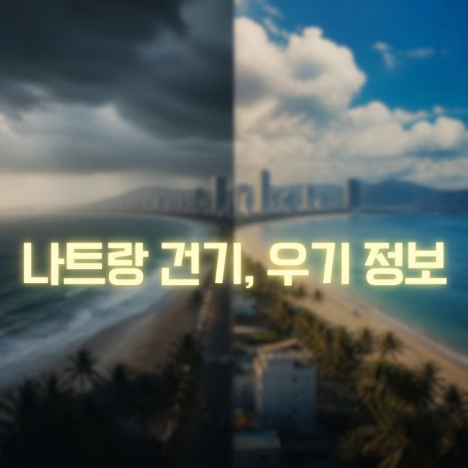 나트랑 건기 우기 정보 여행 날짜 선택과 날씨별 일정 준비