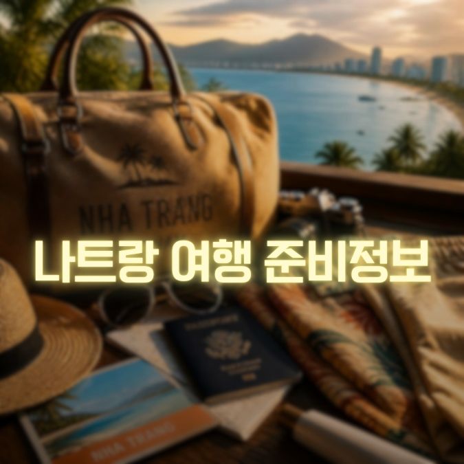 나트랑 여행 준비 총정리 남자 여행 일정에 맞춘 실전 체크리스트