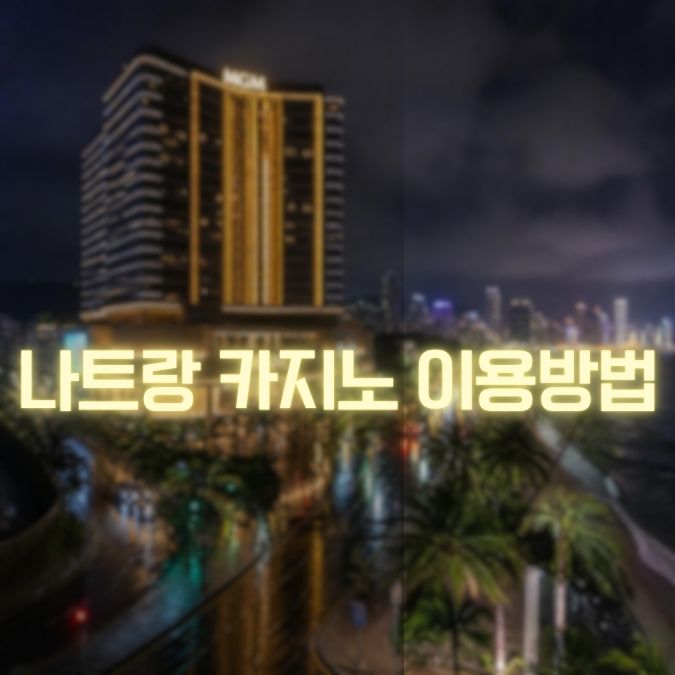 나트랑 카지노 이용방법 처음 가는 사람이 실수 줄이는 실전 팁