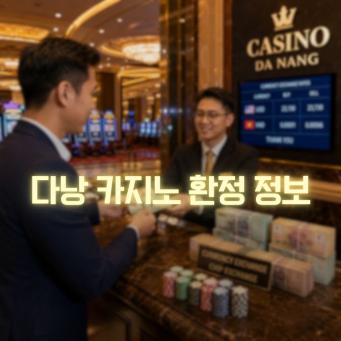 다낭 카지노 환전 정보 현금 준비부터 칩 정산까지