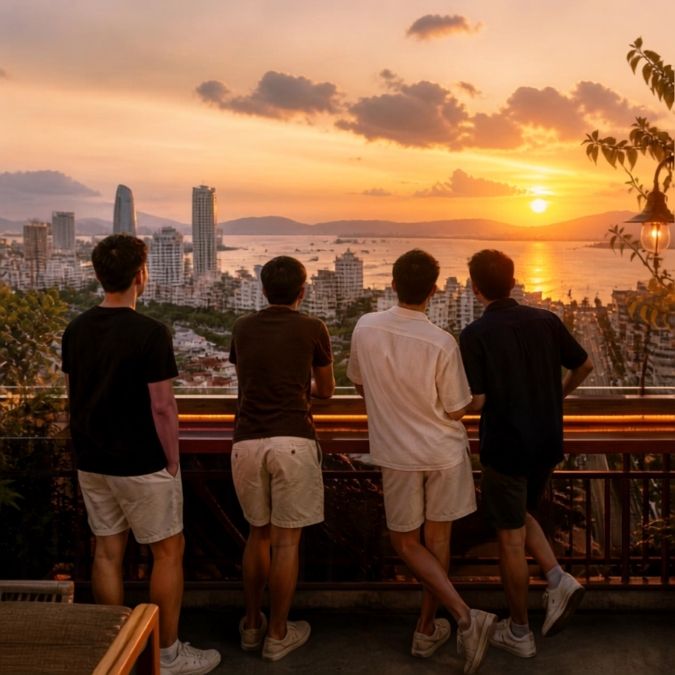 다낭 남자끼리 여행|친구별 취향·객실·차량·공동 예산