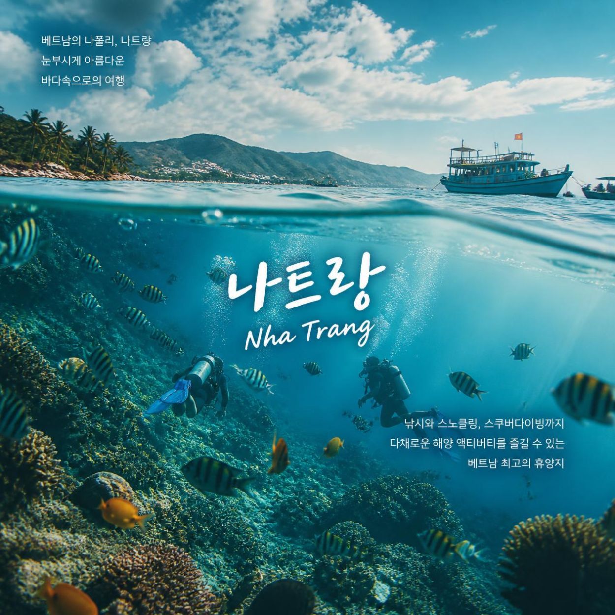나트랑 4박 5일 여행 중 즐기는 해변과 휴양 일정
